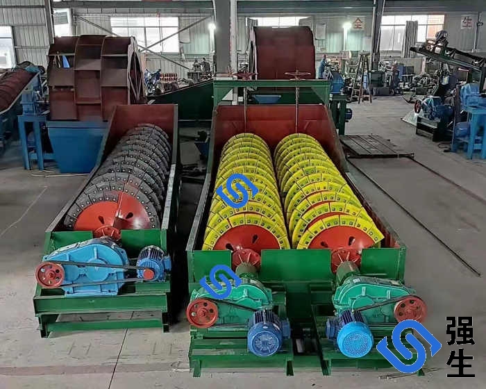 螺旋洗砂機(jī)又稱蛟龍洗砂機(jī)
